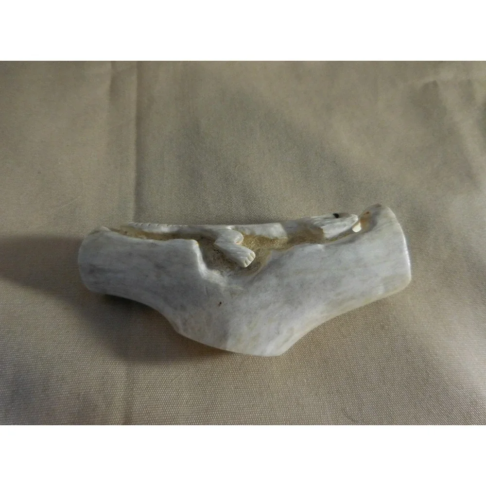 Zuni Native American Pueblo Indian Carved Fetish Lizard Craig Boone #711zzz RARE